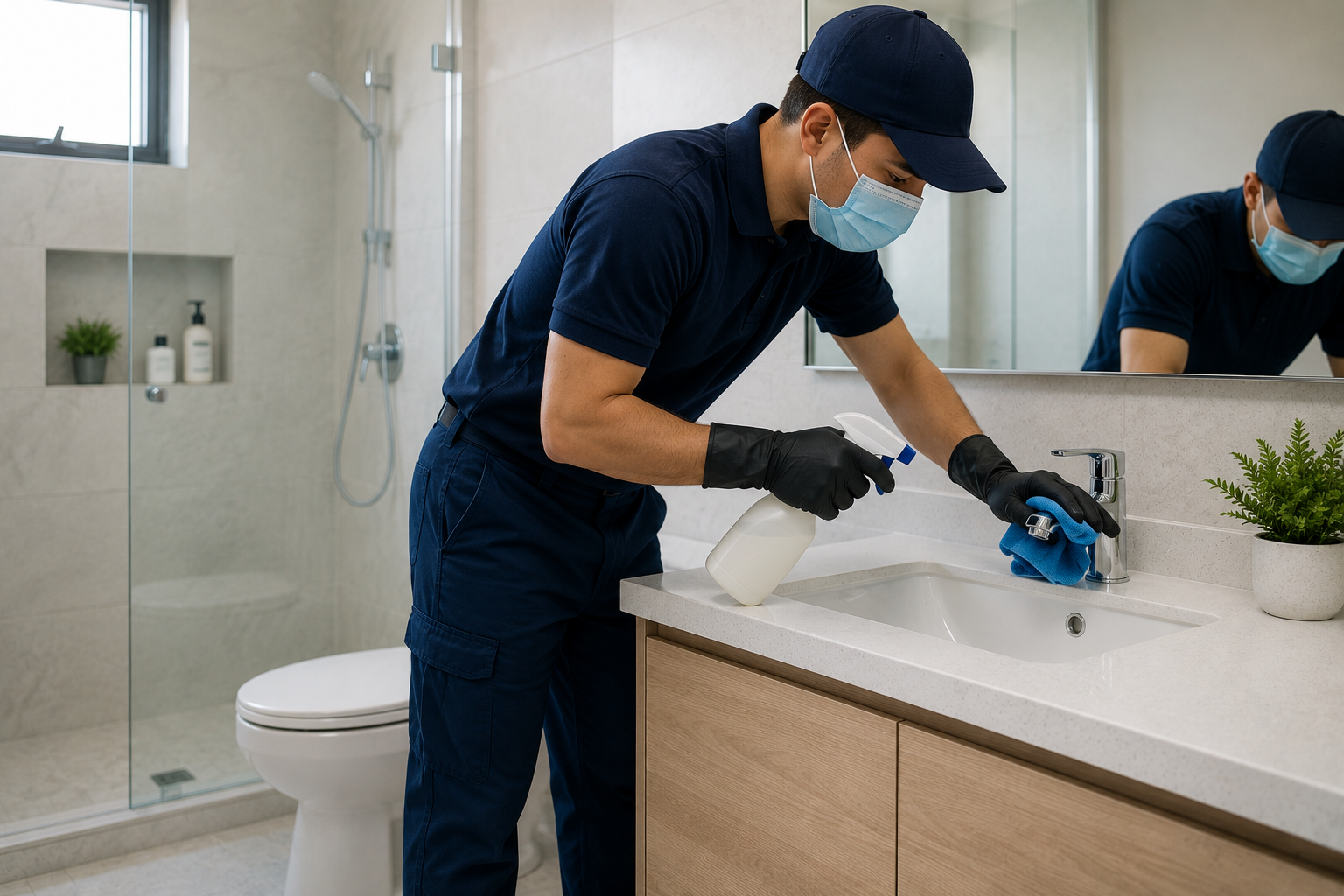 Bathroom Deep Cleaning