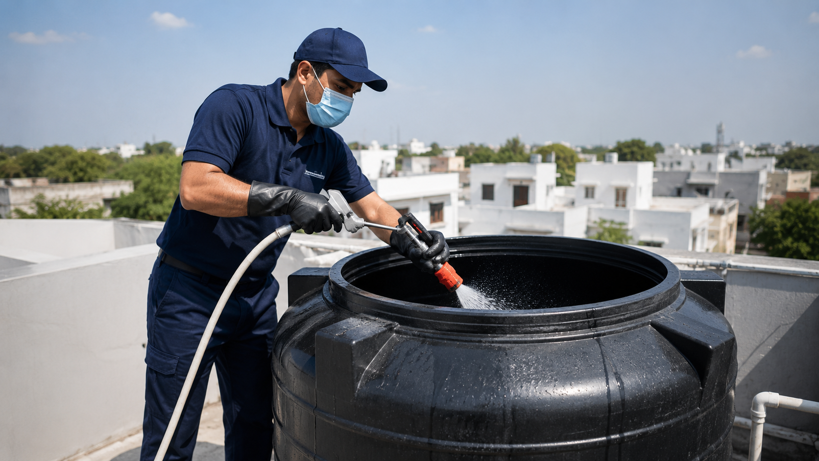 Water Tank Cleaning